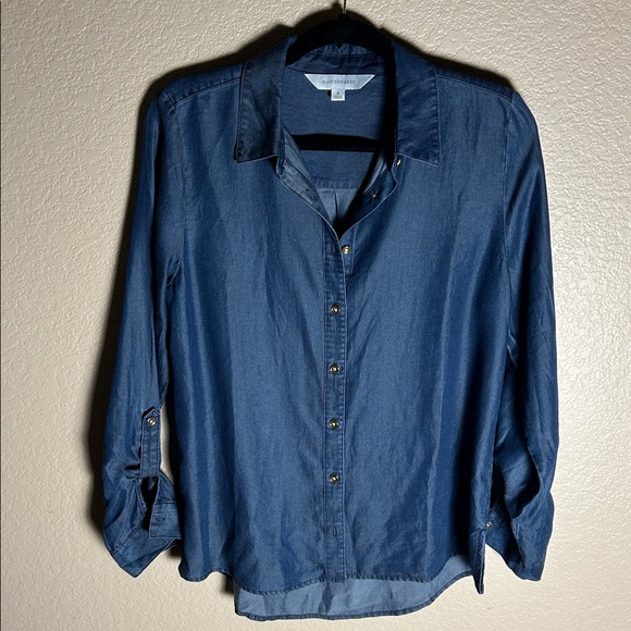 Madison Grey Denim Shirt - Picture 4 of 5
